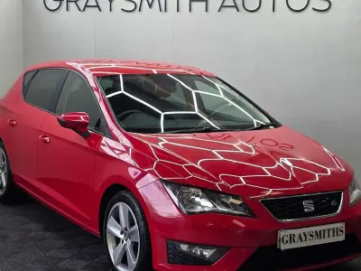 Used Seat Leon FR 184 HP (135 kW) 2014 Red Hatchback