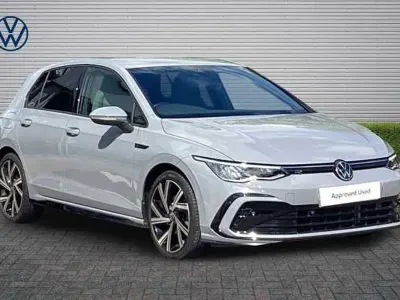 Used VW Golf VIII R-line 130 HP (95 kW) 2022 Moonstone grey Hatchback