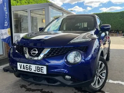 Used Nissan Juke S 115 HP (84 kW) 2017 Ink blue SUV