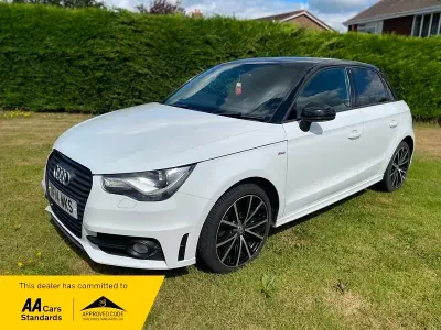 Used Audi A1 Sportback S-Line 2014 White Hatchback