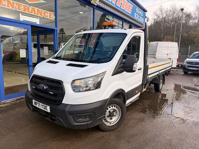 Used Ford Transit 130 HP (95 kW) 2021 White Cabriolet