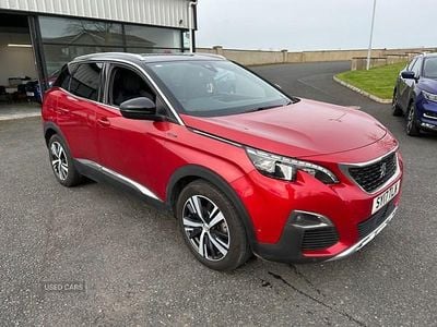 Used Peugeot 3008 GT-line 120 HP (88 kW) 2017 Red SUV