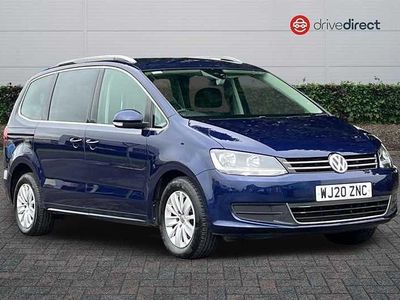 Blue Used 2020 VW Sharan SE MPV | £14,300 (Fair price)
