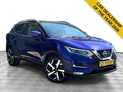 Used Nissan Qashqai Tekna 131 HP (96 kW) 2018 Blue SUV