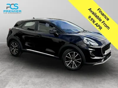 Used Ford Puma Titanium 125 HP (91 kW) 2024 Agate black (premium paint) SUV