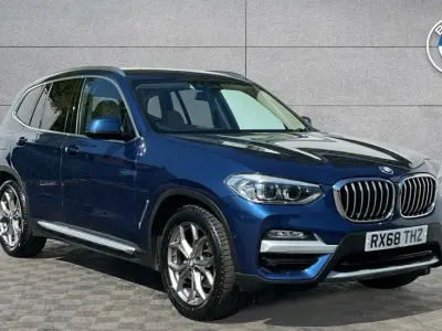 Second-hand BMW X3 xLine 190 CP (139 kW) 2018 Albastru SUV