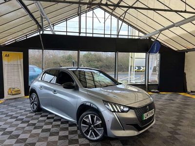 Used Peugeot e-208 Premium 100 kW (136 HP) 2021 Grey Hatchback