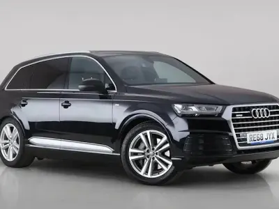Used Audi Q7 S-Line 286 HP (210 kW) 2018 Black SUV