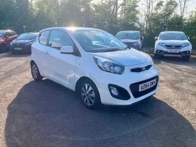 Second-hand Kia Picanto 68 CP (50 kW) 2014 Alb Hatchback