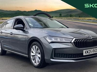 Grey Used 2025 Skoda Superb SE Technology Estate | £25,211 (Fair price)