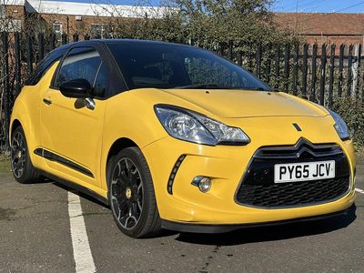 Used DS Automobiles DS3 2016 Yellow Hatchback