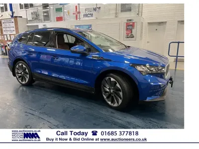Used Skoda Enyaq iV 131 kW (179 HP) 2022 Blue SUV