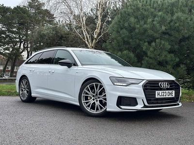 Used Audi A6 Black Edition 2023 White Estate