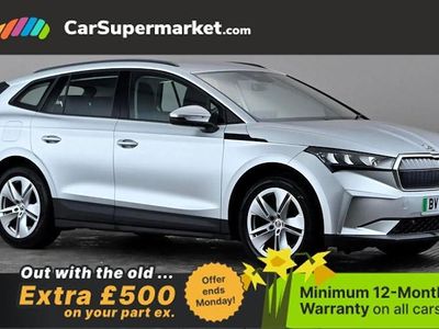 Used Skoda Enyaq iV ecoSuite 131 kW (179 HP) 2021 Silver SUV