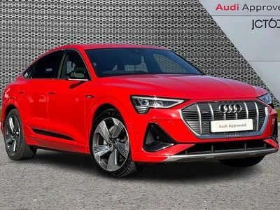 Used Audi e-tron Sportback S-Line 230 kW (313 HP) 2021 Red SUV