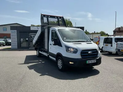 New Ford Transit Trend 135 kW (184 HP) 2025 White Cabriolet