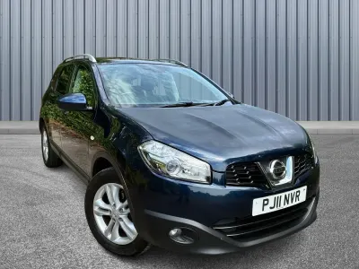 Used Nissan Qashqai +2 Acenta 110 HP (80 kW) 2011 Blue SUV