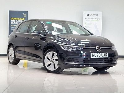 Used VW Golf VII Style 150 HP (110 kW) 2020 Black Hatchback