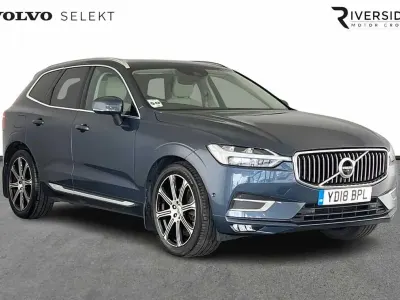 Used Volvo XC60 Inscription 235 HP (172 kW) 2018 Denim blue SUV