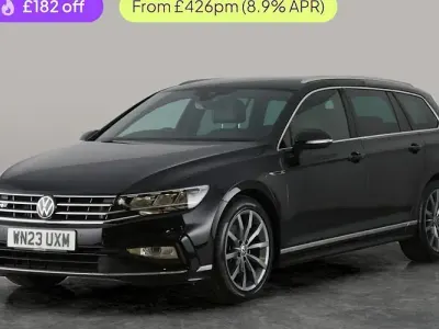 Used VW Passat R-line 150 HP (110 kW) 2023 Black Estate