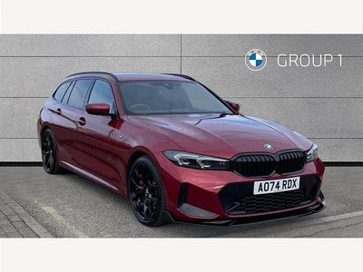 Used BMW 320 M Sport 184 HP (135 kW) 2024 Red Estate