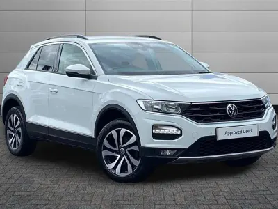 Usado VW T-Roc Active 150 CV (110 kW) 2021 Blanco SUV