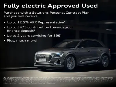 Usado Audi Q8 e-tron Advanced 300 kW (408 HP) 2023 Branco SUV