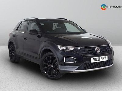Used VW T-Roc Black Edition 150 HP (110 kW) 2021 Black SUV