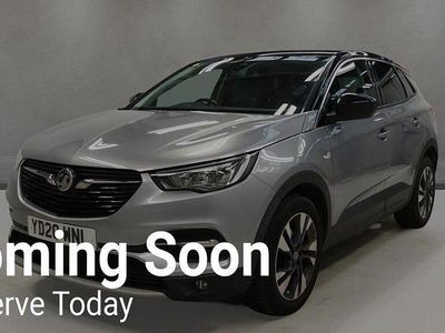 Used Vauxhall Grandland X SRi 130 HP (95 kW) 2020 Grey SUV