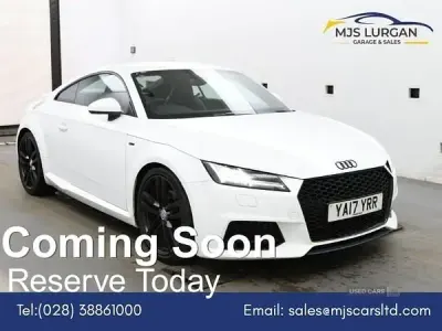 Used Audi TT S-Line 180 HP (132 kW) 2017 White Coupe