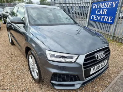 Usado Audi Q3 S-Line 150 CV (110 kW) 2018 Gris SUV