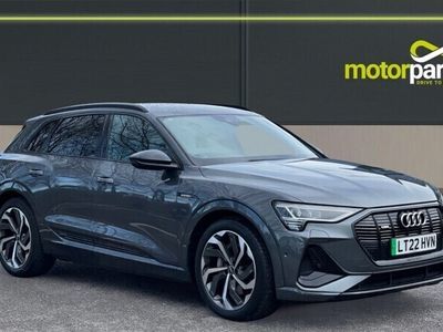 used Audi e-tron Estate 300kW 55 Quattro 95kWh Black Edition with Navigation and Cruise Control Electric Automatic 5 door Estate