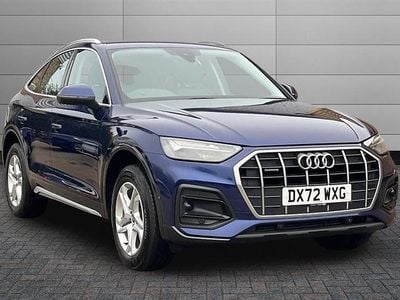 Used Audi Q5 Sport 265 HP (194 kW) 2022 Navarra blue SUV