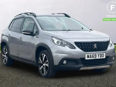 Used Peugeot 2008 GT-line 110 HP (80 kW) 2019 Grey SUV