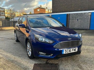 Blue Used 2016 Ford Focus Titanium Hatchback | £5,799 (Fair price)