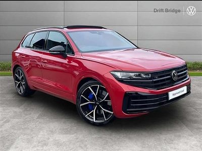 Red New 2025 VW Touareg R SUV | £65,995 (A bit pricey)