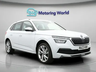Used Skoda Kamiq SE L Executive 109 HP (80 kW) 2023 White SUV