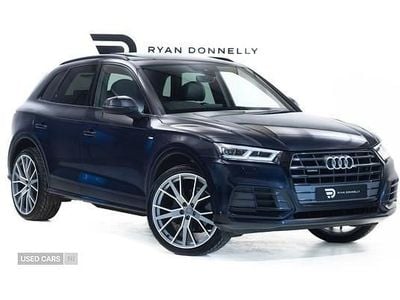 Used Audi Q5 S-Line 190 HP (139 kW) 2019 Blue SUV