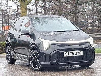 Black New 2025 Kia Picanto GT-Line Hatchback | £15,498 (Fair price)