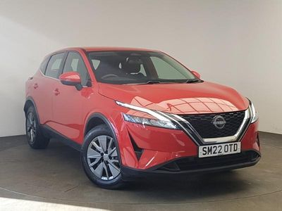 Red Used 2022 Nissan Qashqai Visia SUV | £14,498 (Fair price)