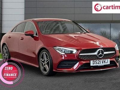 Red Used 2021 Mercedes CLA180 AMG line Sedan | £18,650 (Good price)
