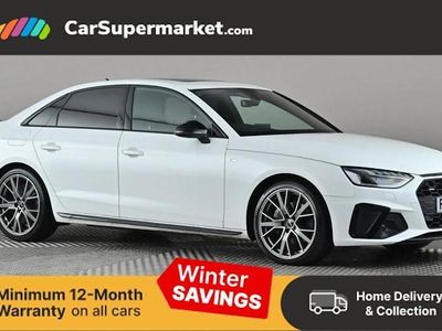 White Used 2022 Audi A4 Advanced Sedan | £28,676 (Expensive)