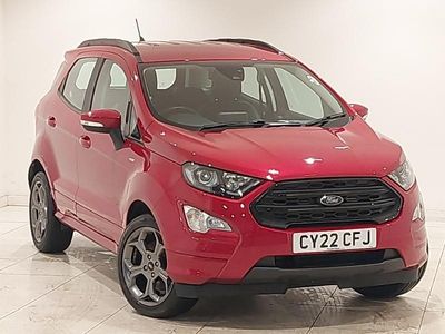 Used Ford Ecosport ST-Line 125 HP (91 kW) 2022 Red SUV