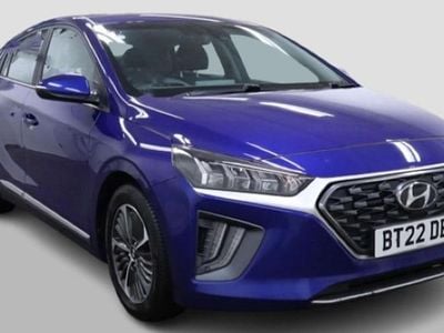 Used Hyundai Ioniq Premium 141 HP (103 kW) 2022 Blue Hatchback