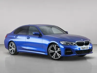 Used BMW 320 M Sport 184 HP (135 kW) 2021 Blue Sedan