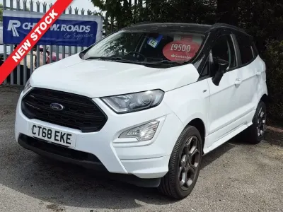 Used Ford Ecosport ST-Line 125 HP (91 kW) 2018 White SUV