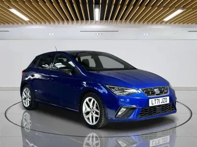 Gebraucht Seat Ibiza FR 95 PS (69 kW) 2021 Blau Kleinwagen