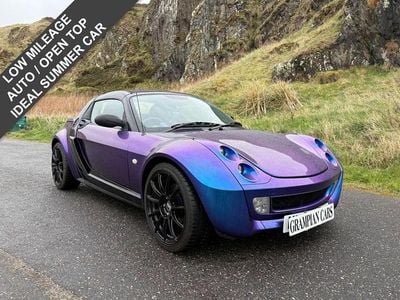 Used Smart Roadster 80 HP (58 kW) 2004 Black Cabriolet