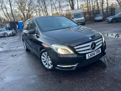 Begagnad Mercedes B180 SE 2014 Svart Minibuss