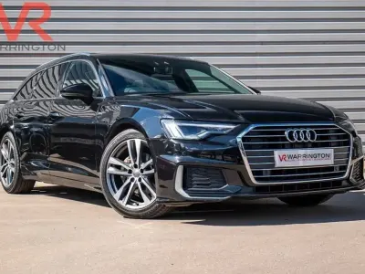 Usado Audi A6 S-Line 204 CV (150 kW) 2019 Negro Familiar